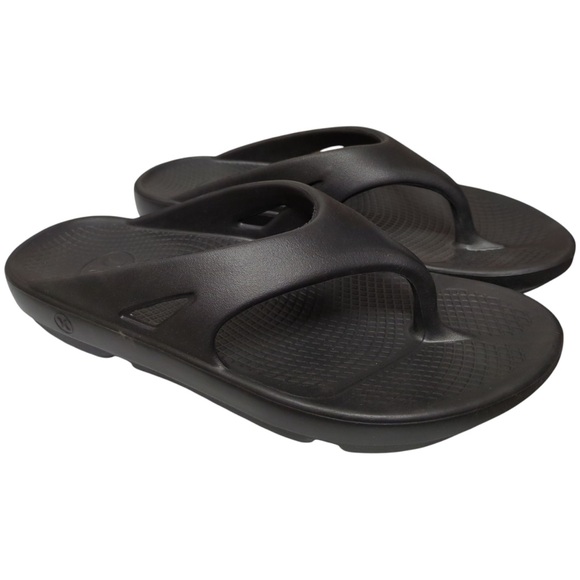 HURLEY Black Flip Flops. SZ 13 NWOT CASUAL BEACH COMFORT LAKE POOL - Picture 1 of 10